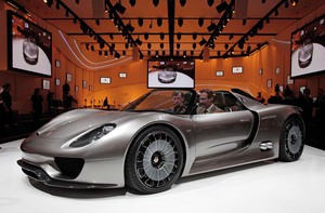 Porsche 918 Spyder Concept, sólo consume 3 litros