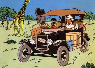 congo 300x236 Los coches en los cómics (I)