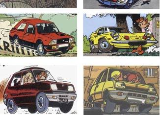 spirou coches 300x294 Los coches en los cómics (I)