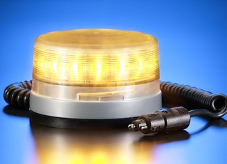 Señaliza tu coche con luz rotativa en accidentes