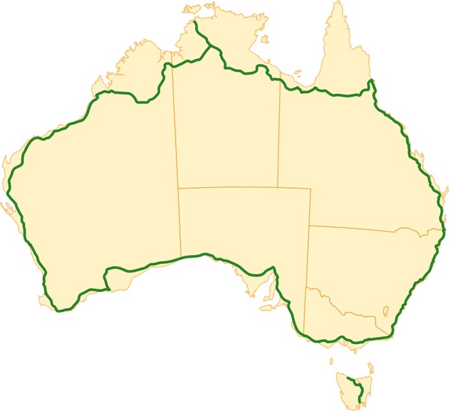 03 carretera Australia Hwy1 650x595 - Rusia, Australia y Panamá tienen las carreteras más largas del mundo