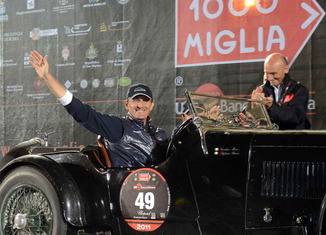 La Mille Miglia 2011 Giordano Mozzi Stefania Biacca 49 01 300x199 La Mille Miglia 2011