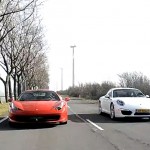 Porsche Carrera S VS Ferrari 458 Italia 150x150 Forza Italia: Ferrari 458 Italia VS Ducati 1198 S