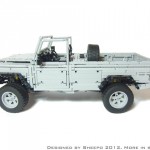 Land Rover Defender 110 con piezas de Lego land rover defender 2 150x150 Land Rover Defender 110 con piezas de Lego