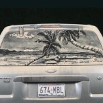 Scott Wade, arte en los coches sucios Scott Wade playa 150x150 Scott Wade, arte en los coches sucios
