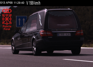 coche funebre radar