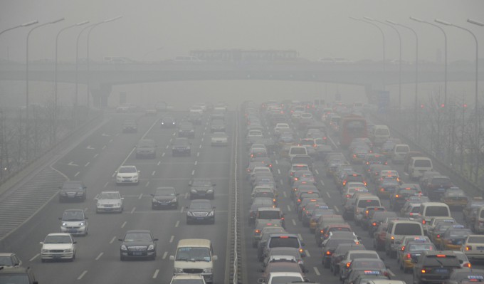 Image: An expressway in Beijing