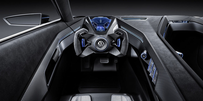 Volkswagen Golf GTE Sport Concept 2015 interior 02