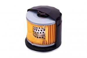 Filtro de aceite coche corte
