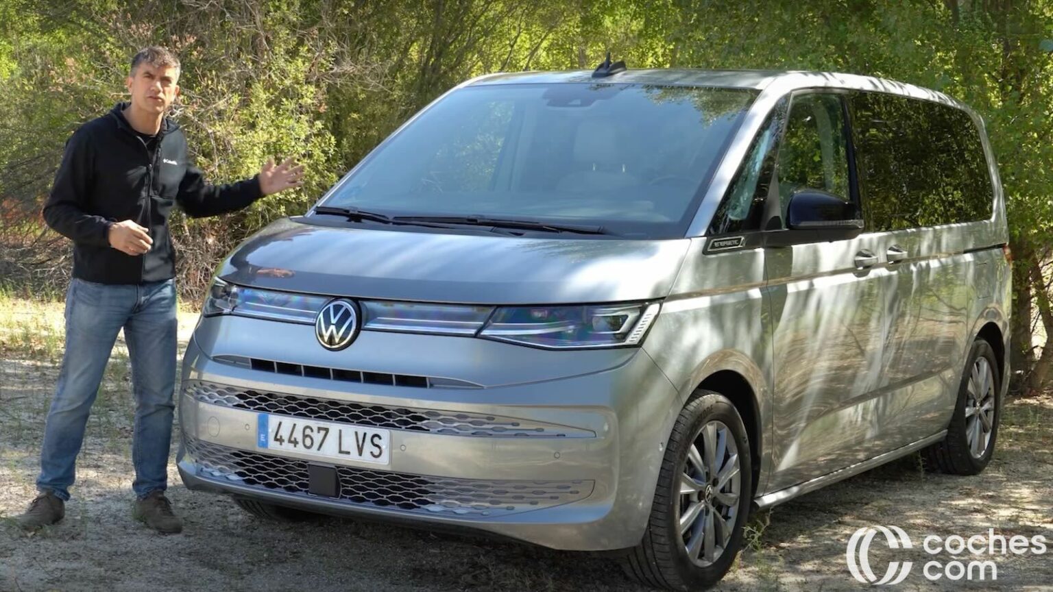 Cuando la Volkswagen Multivan T7 híbrida nos conquistó con vídeo