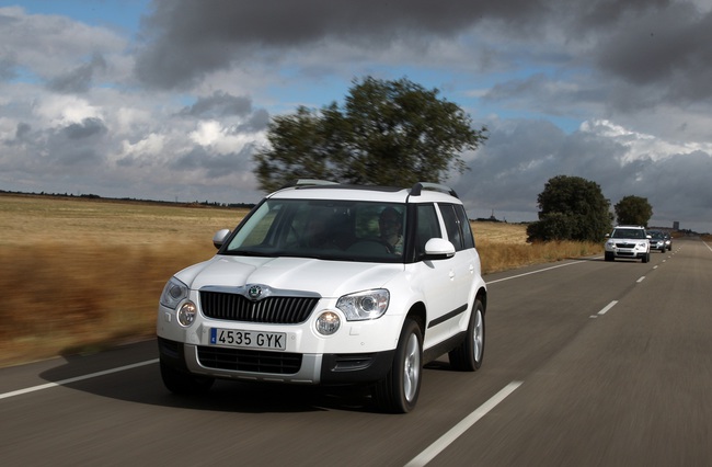 Nuevo Škoda Yeti: cambio DSG y tracción 4x4