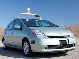 Toyota Prius autónomo de Google