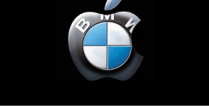 Обои apple bmw