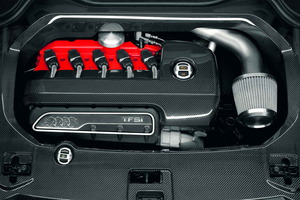 El corazón de la “bestia” es el mismo propulsor que montan tanto el Audi TT RS como el RS 3 Sportback