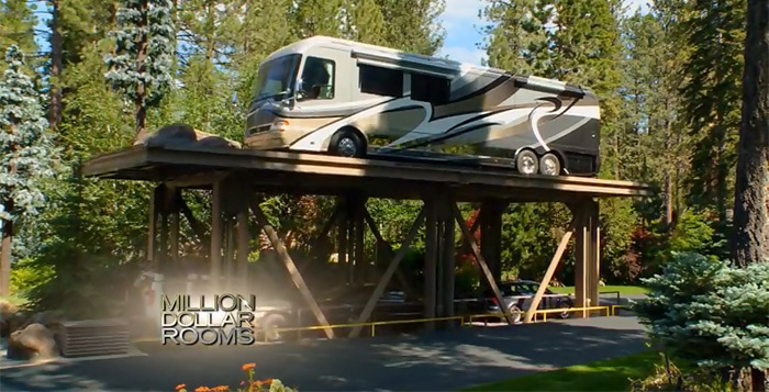 Un garaje de ensueño