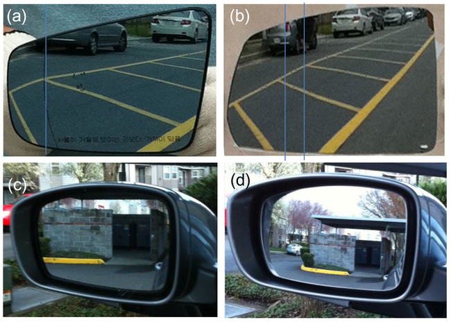 Usos del espejo retrovisor para aparcar mejor y calcular las distancias del  coche