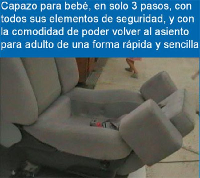 El asiento transformable que podría acabar con las sillas infantiles