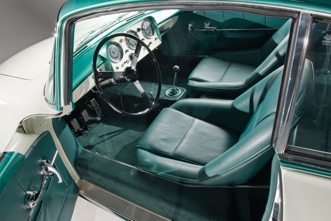 1956 Aston Martin DB2_4 MkII ‘Supersonic’ by Carrozzeria Ghia interior