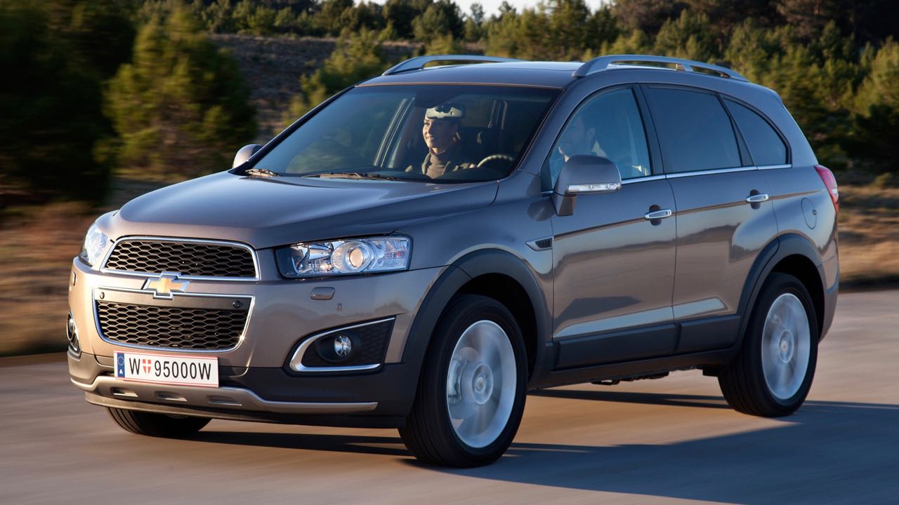 Nuevo Chevrolet Captiva 2013: precios y equipamiento