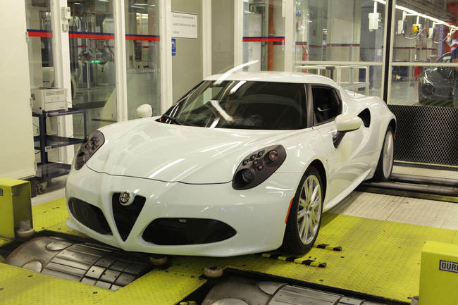 Alfa Romeo 4C fabricacion