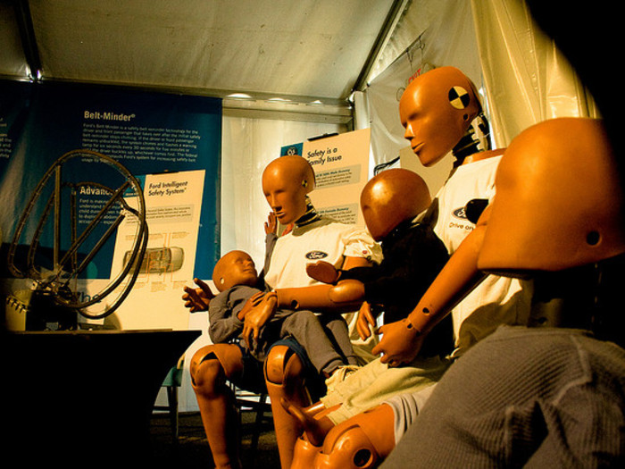 La historia de los crash test dummies