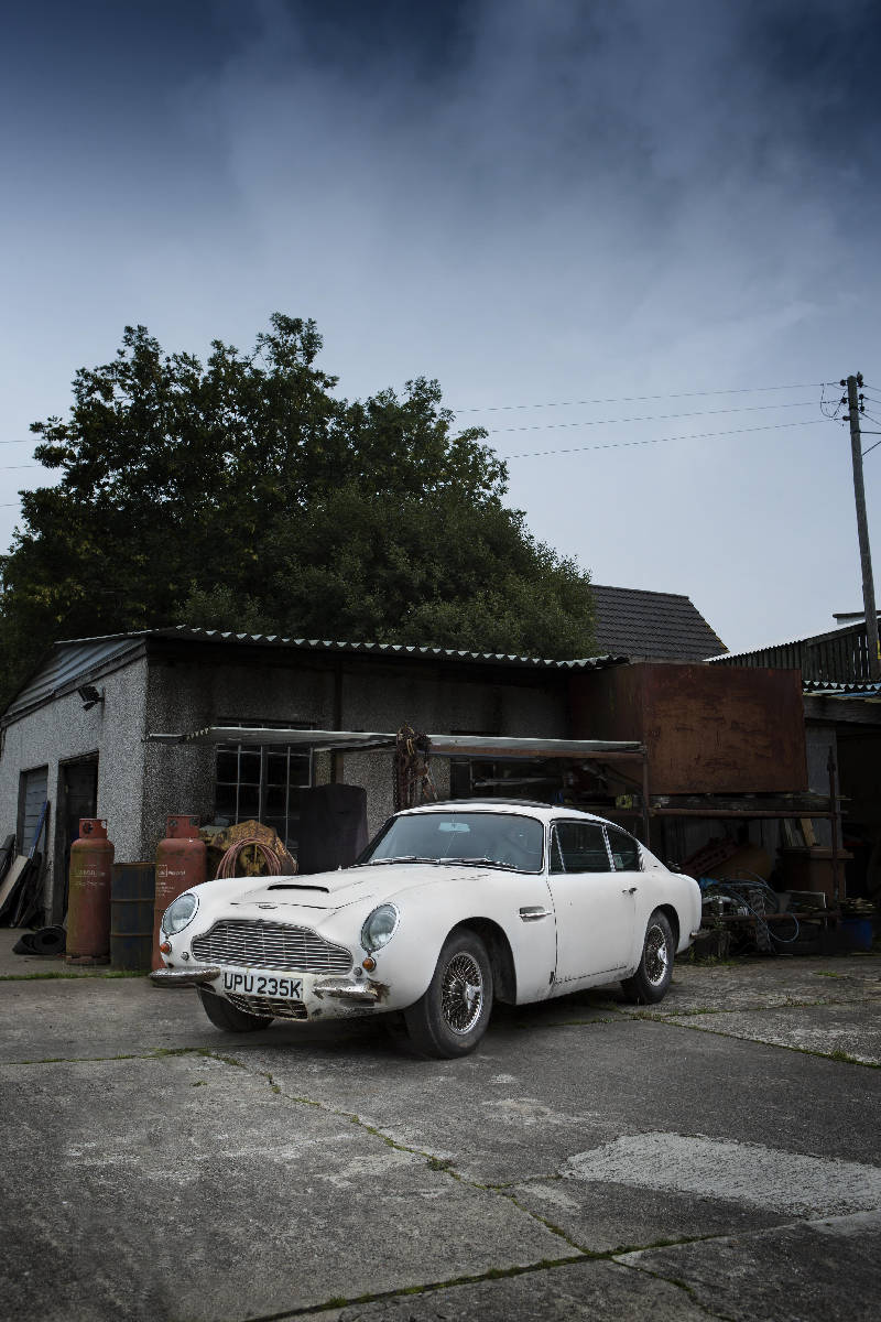El Aston Martin DB6 olvidado 25 años en un garaje