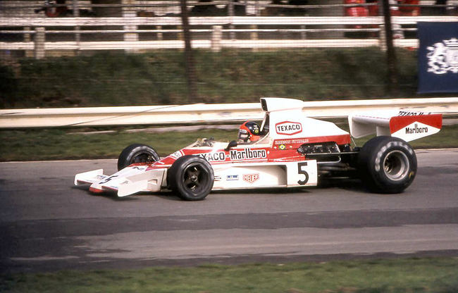 Emerson Fittipaldi McLaren M23 1974