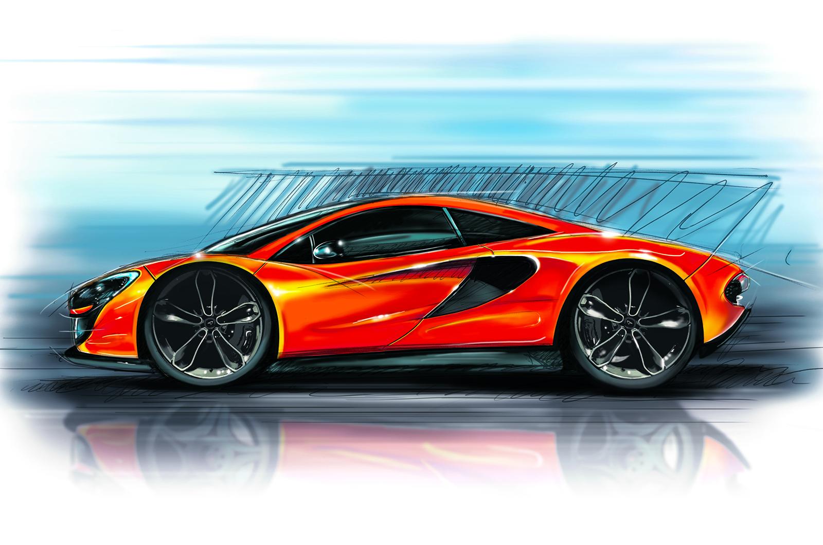 McLaren P13 boceto