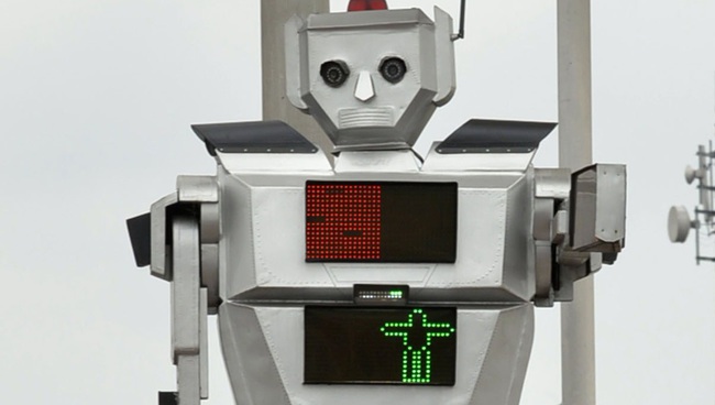 Semáforo robot Kinsasha