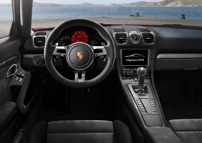 Porsche Cayman GTS 2014 interior