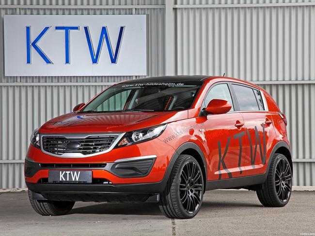 Обвесы на Kia sportage 1