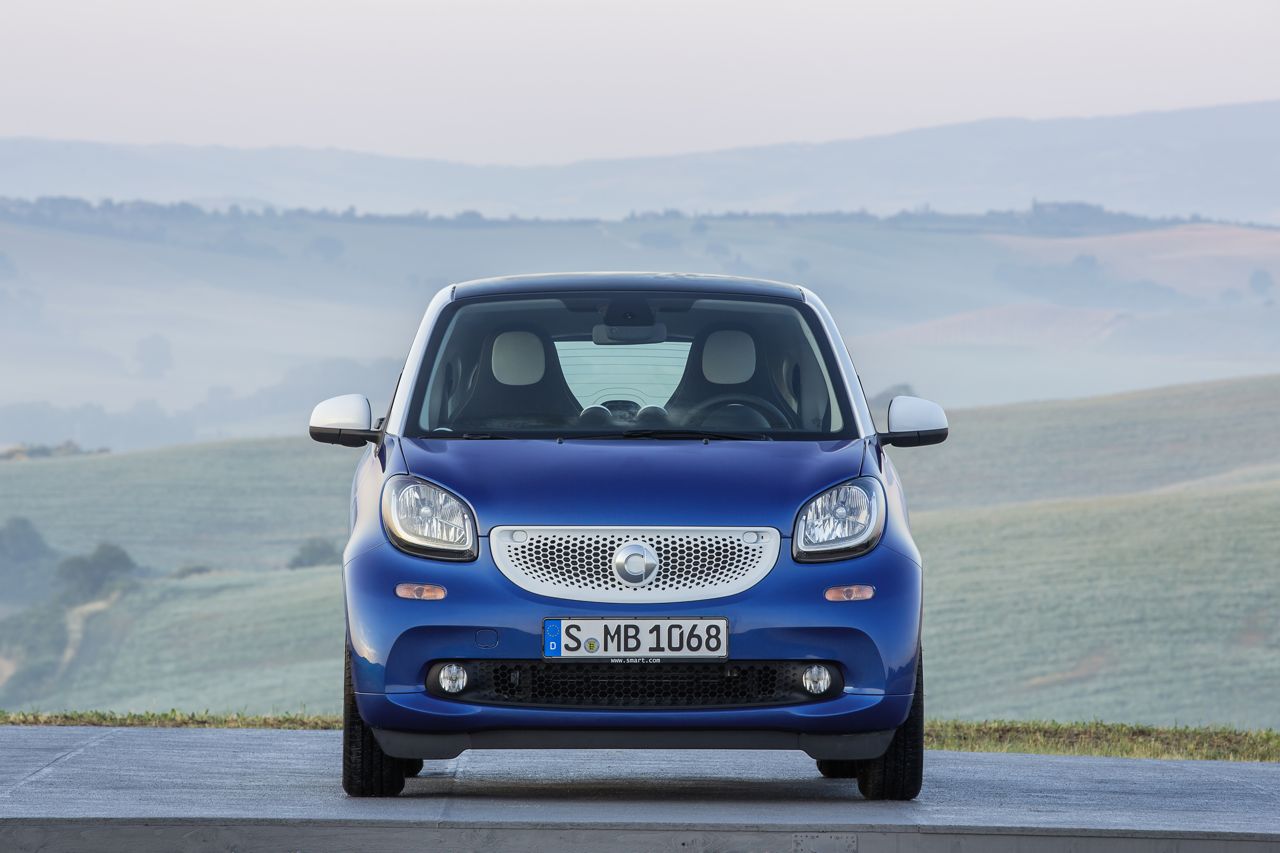 Smart fortwo 2015. Frontal