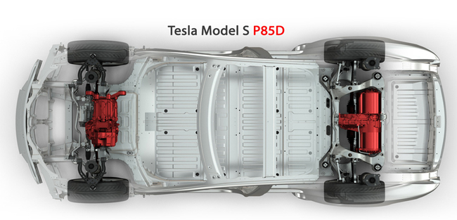 Tesla Model S P85D 2