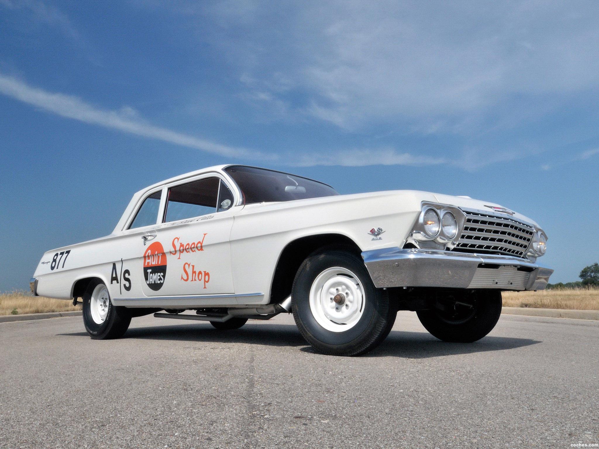 Fotos de Chevrolet Biscayne 409 HP 2 door Sedan Race Car 1962