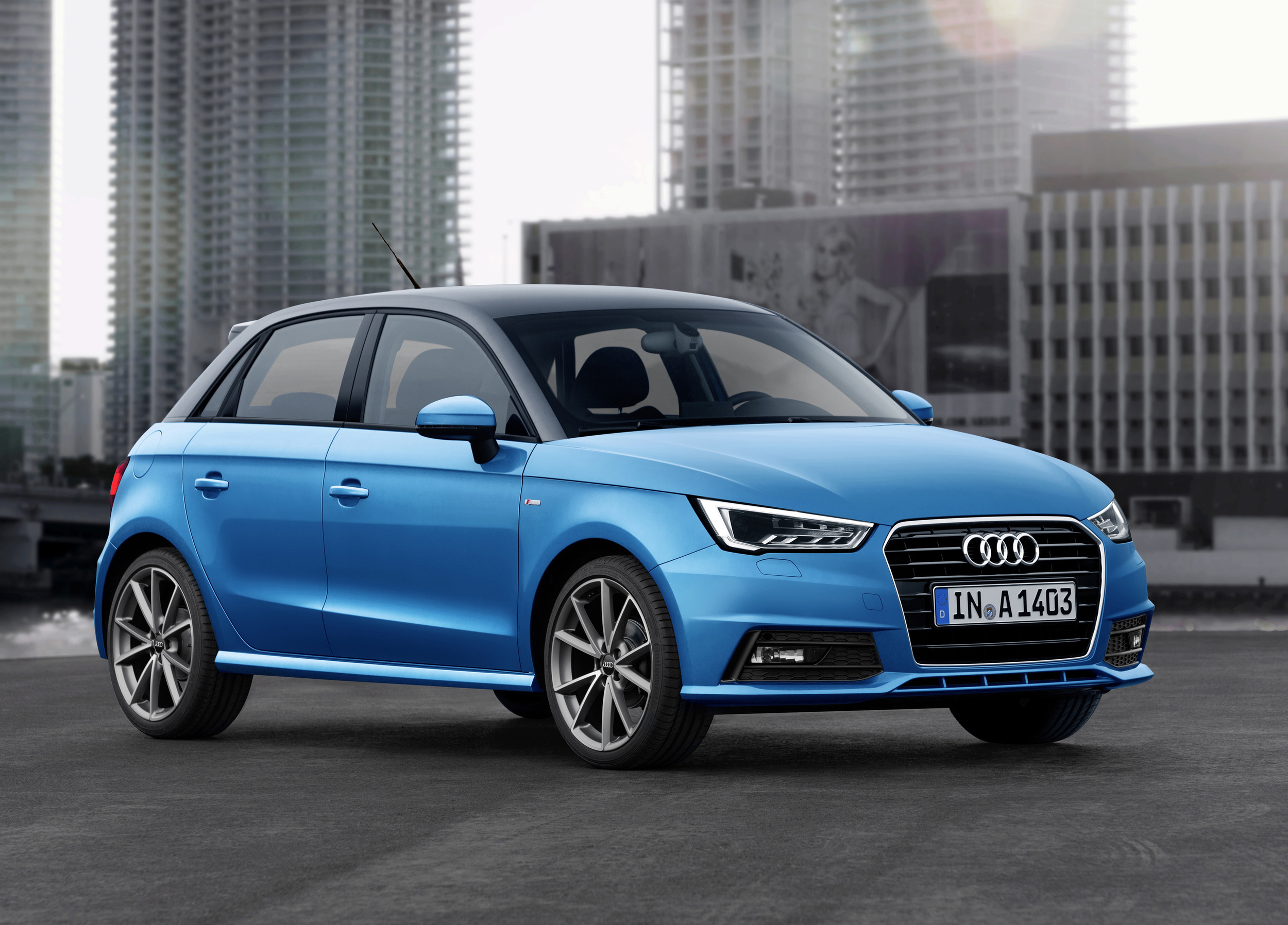 Audi A1 2015: nueva mirada y nuevos motores de tres cilindros
