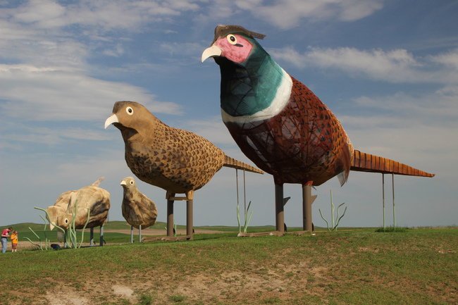 Enchanted Highway Birds - Regent, North Dakota