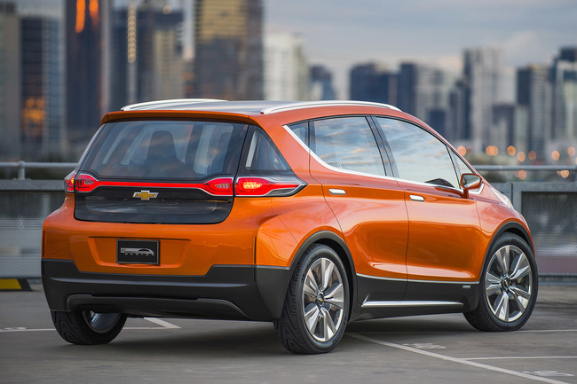 2015 Chevrolet Bolt EV Concept all electric vehicle – rear ext