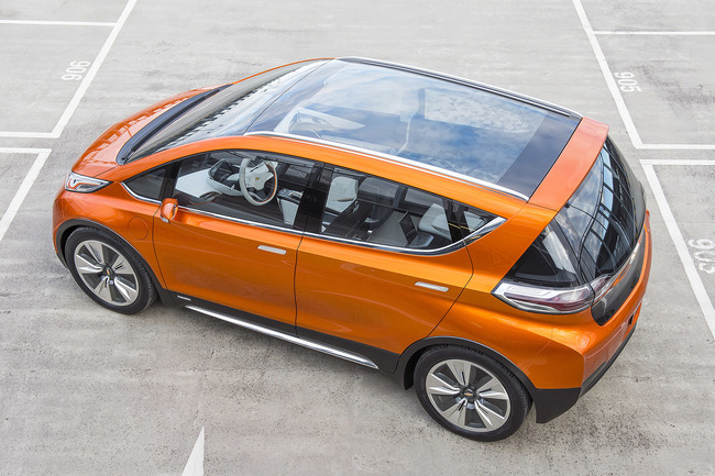 2015 Chevrolet Bolt EV Concept all electric vehicle – glass ro