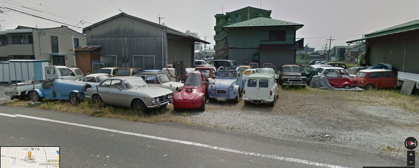 coches antigos japon