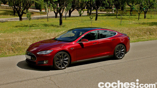 Tesla Model S prueba 2015 34