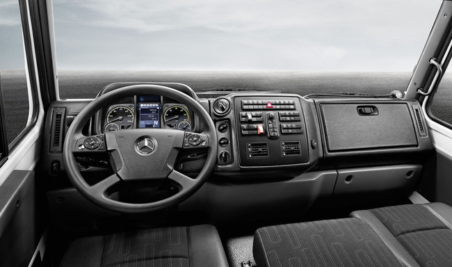Mercedes-Benz Unimog Euro VI 2015 interior 01