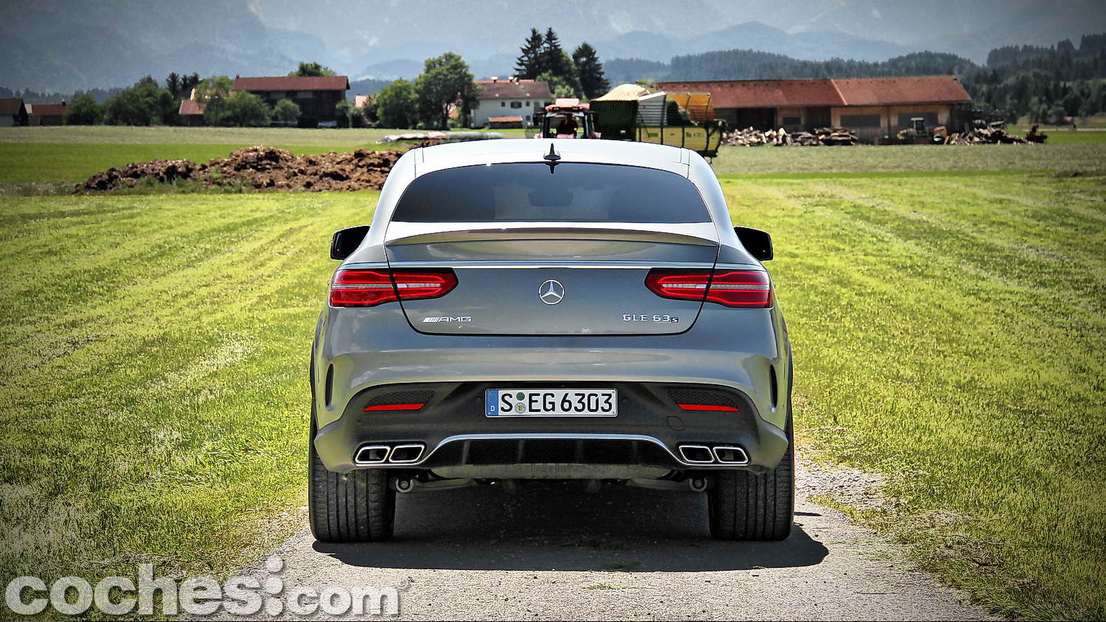 El Doloroso Video Del Mercedes Amg Gle 63 Coupe Volcando En Una Rotonda