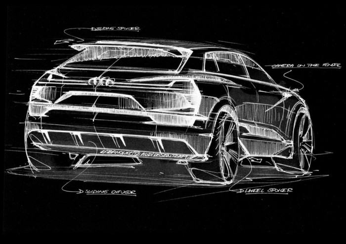 Audi quattro e-tron concept 2015 boceto 02