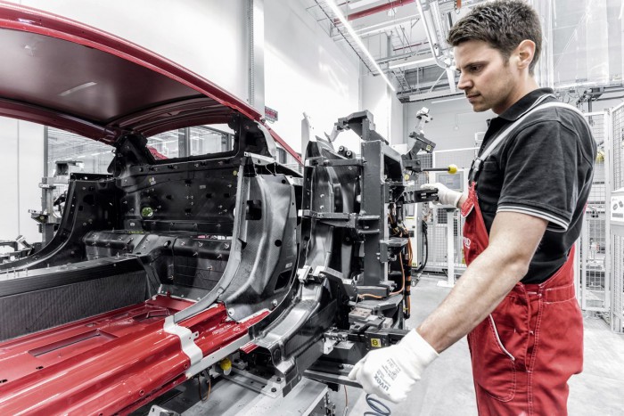 Audi R8 2015 fabricacion 6