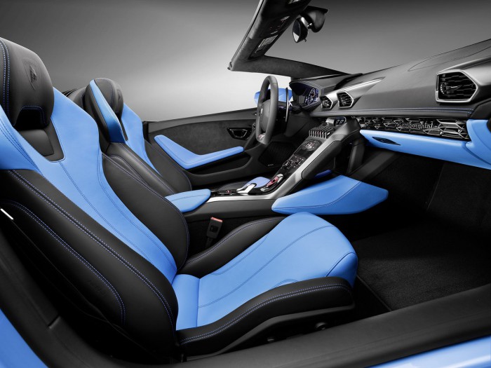 Lamborghini Huracán LP 610-4 Spyder 2015 interior 01