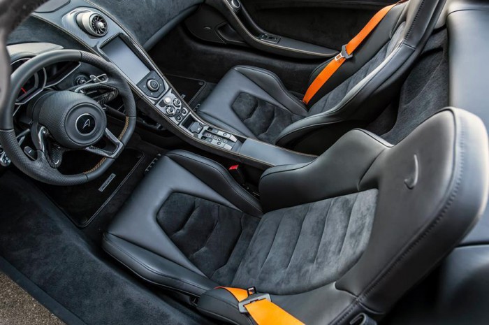 McLaren 650S Spider Nürburgring 24H Edition 2015 interior 01