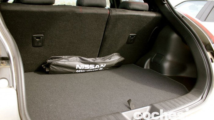 Nissan Juke RS Nismo 2015 prueba maletero 2