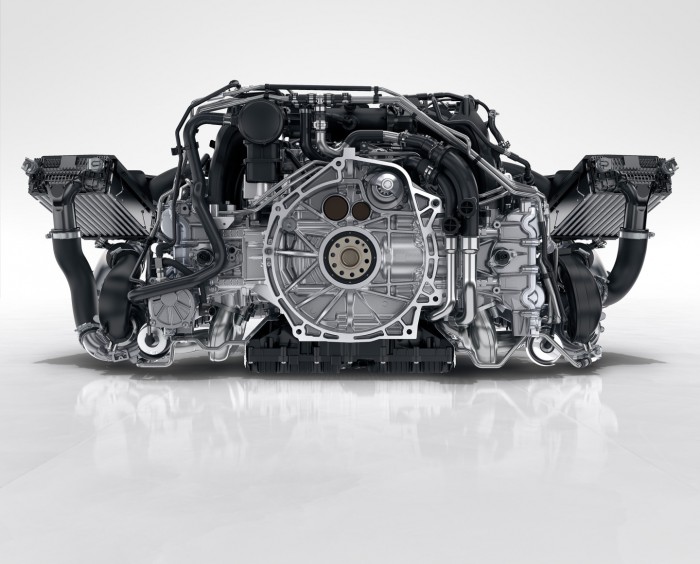 Porsche 911 2016 motor 02
