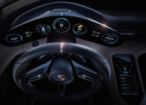 Porsche Mission E Concept 2015 interior 02