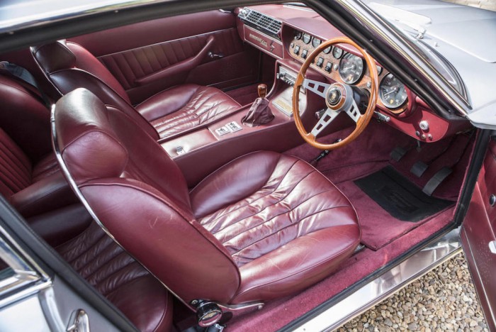 Lamborghini Islero S 1969 Roger Moore interior 01